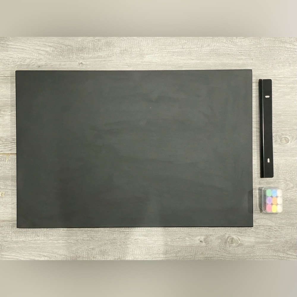 IKEA Black Memo Board w/ Chalk
